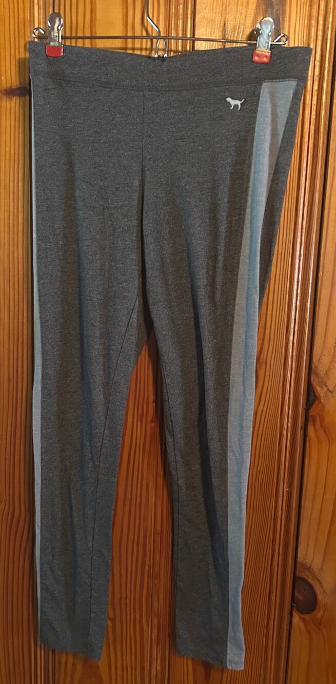 PINK by Victoria’s Secret gray full length high rise leggings size small
